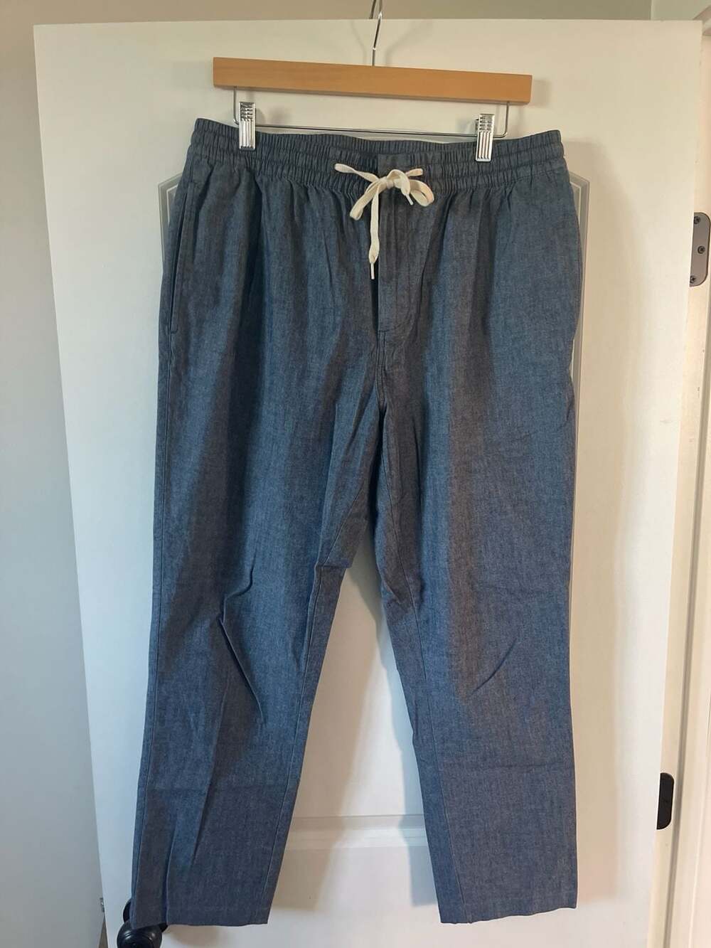 J.Crew Stretch Chambray Dock Pants Size 32x32